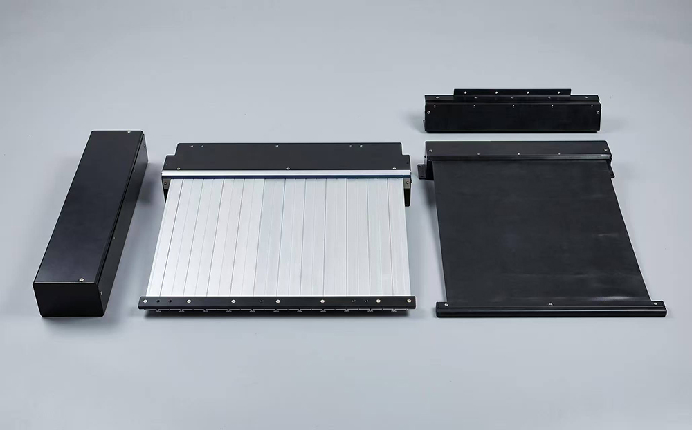 Telescopic rolling cover Телескопический кожух роликов