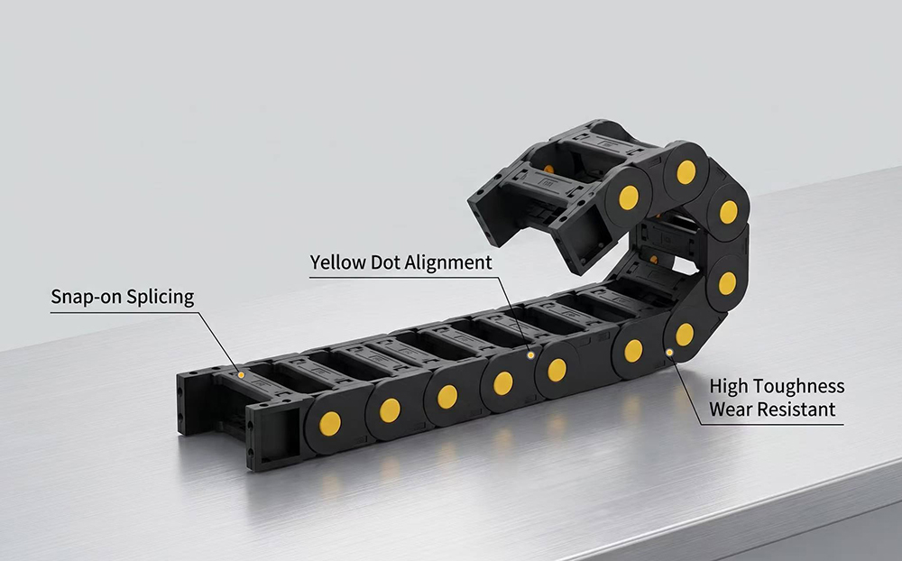 Linear Guide Drag Chain с линейной направляющей Булочная цепь