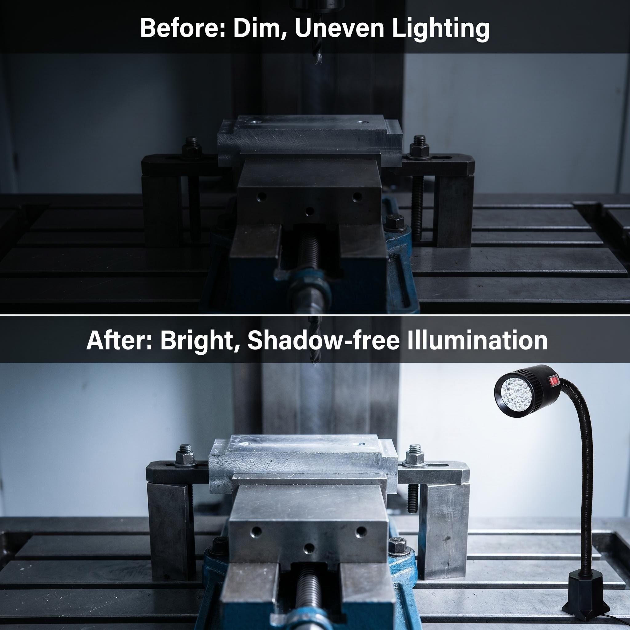 Dustproof LED lamp Пылезащитная светодиодная лампа.