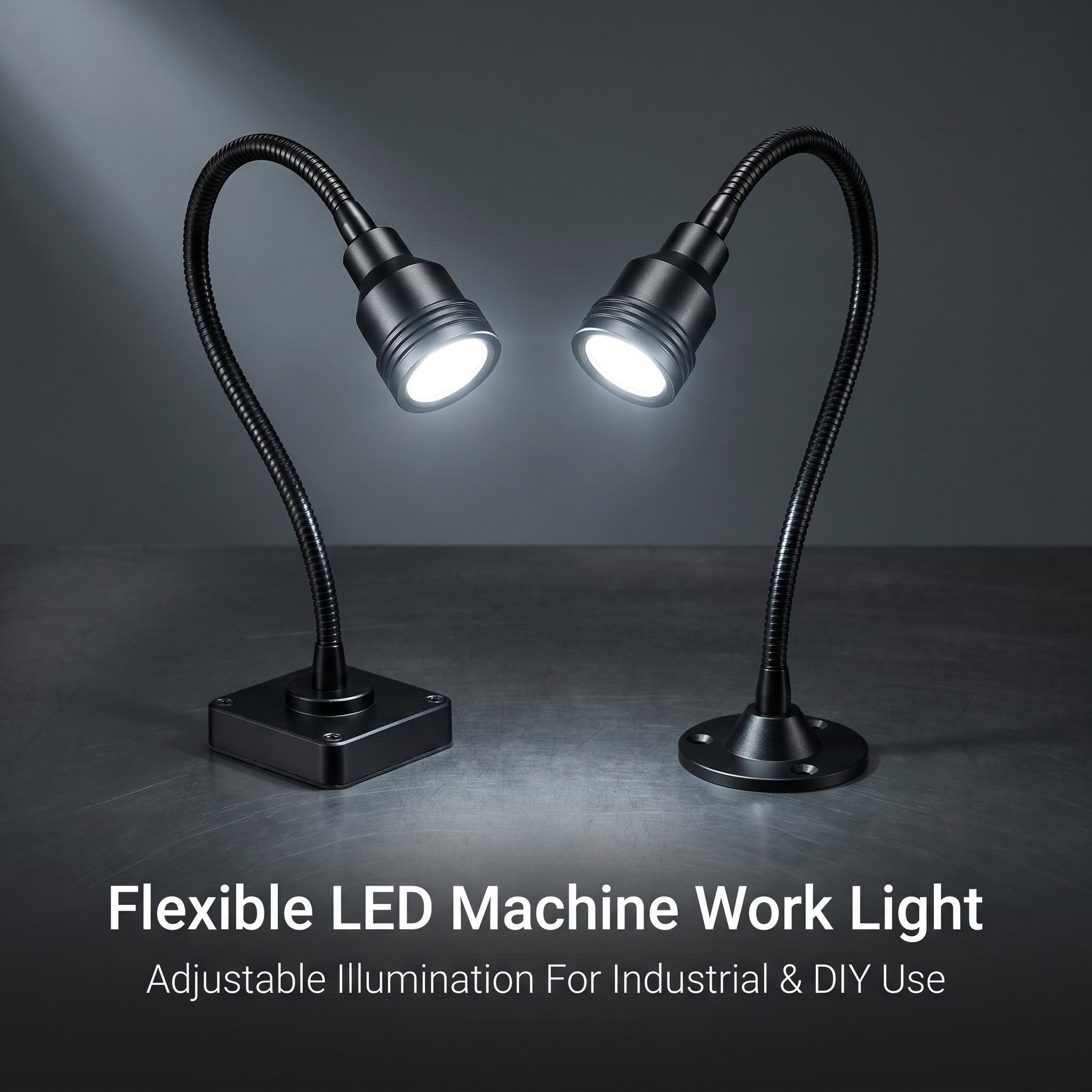 Lathe work light Рабочее освещение токарного станка.